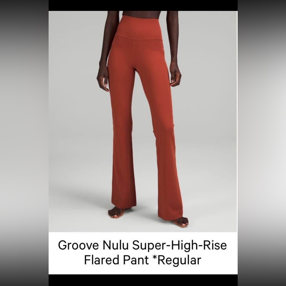 lululemon athletica Terracotta Flare Pants